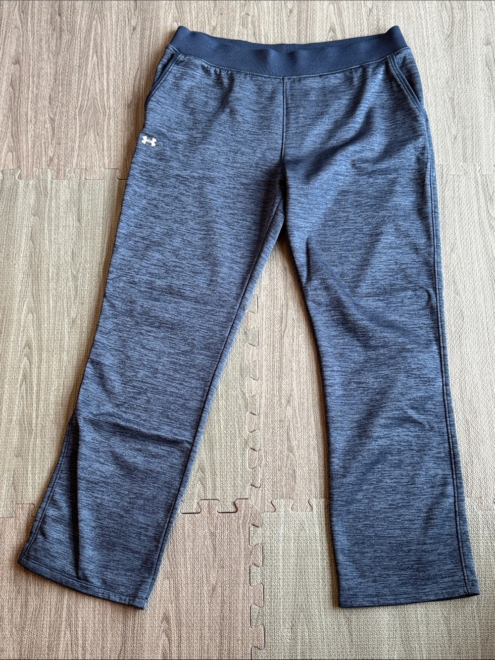Under Armour Blue Heathered Sweatpants - Women’s Size L